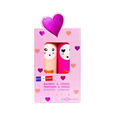 İnuwet Duo Carla Dudak Balmı Vanilla B01 Cherry B08 - 1