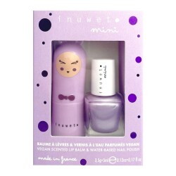 İnuwet Duo Purple B07 Oje ve Dudak Kremi Seti - İnuwet
