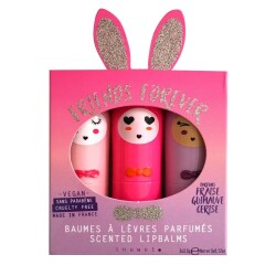 İnuwet Glitter Dudak Kremi 3lü Paket Pink - İnuwet