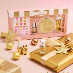 İnuwet Glitter Gold Kozmetik ve Cilt Bakım Hediye Seti - 2