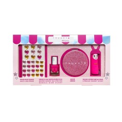 İnuwet Glitter Pink Kozmetik ve Cilt Bakım Hediye Seti - 1
