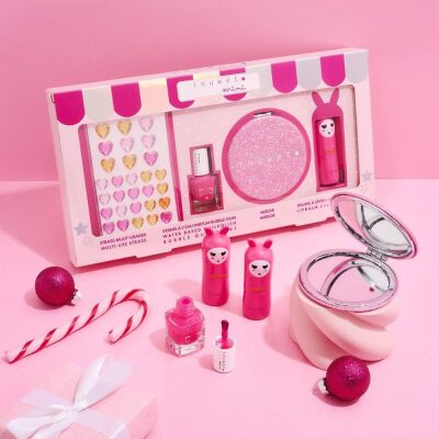 İnuwet Glitter Pink Kozmetik ve Cilt Bakım Hediye Seti - 3