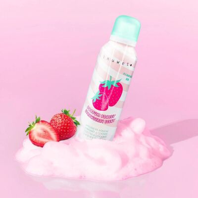 İnuwet Strawberry Shower Foam 200 Ml Duş Köpüğü - 3