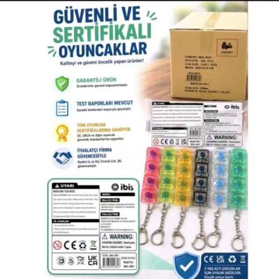Işıklı Klavye Anahtarlık Model 2 - 4
