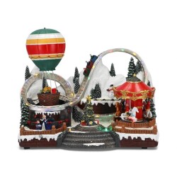 Işıklı Sesli Dekoratif Panayır Yılbaşı Süsü - Sparkle Season