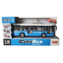 Işıklı ve Sesli Şehir Otobüsü 1/16 2 - Ctoys