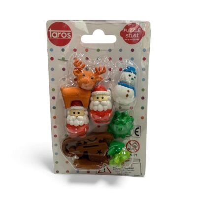 Iwako Yeni Yıl Puzzle Silgi - 1