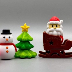 Iwako Yeni Yıl Puzzle Silgi - 3