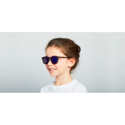 İzipizi Çocuk Güneş Gözlüğü Tortoise Açık Mavi Aynalı Junior Model E
