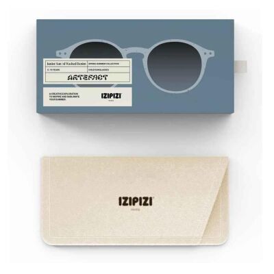 İzipizi Çocuk Güneş Gözlüğü Washed Denim Mavi Model D 5-10 Yaş - 2