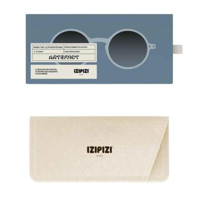 İzipizi Çocuk Güneş Gözlüğü Washed Denim Mavi Model G 5-10 Yaş - 3