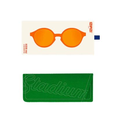 İzipizi Kids Orange Smash 9-36 Ay Turuncu Bebek Güneş Gözlüğü - 2