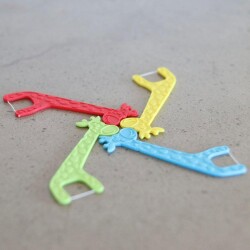 Jack N'Jill Tamamen Doğal Çocuk Diş İpi 30 Adet - 4