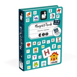 Janod Mıknatıslı Oyun Kitabı Alfabe - Thumbnail