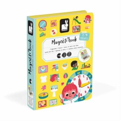 Janod Mıknatıslı Oyun Kitabı Zamanlar - Janod