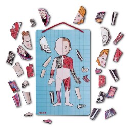 Janod Mıknatıslı Oyun Vücudumuzu Tanıyalım - Janod