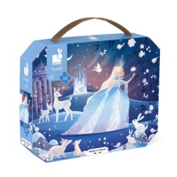 Janod Puzzle 54 Parça - Karlar Kraliçesi - Janod