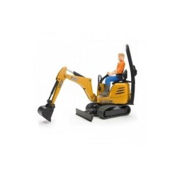 Jcb Mikrobagger 8010 Cts ve İnşaat İşçisi - Bruder