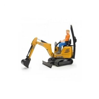 Jcb Mikrobagger 8010 Cts ve İnşaat İşçisi - 1