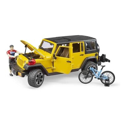 Jeep Wrangler Rubicon, Bisiklet ve Sürücüsü