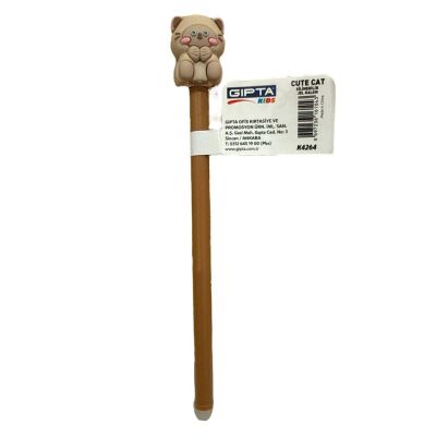 Jel Kalem Cute Cat Silinebilir - 1