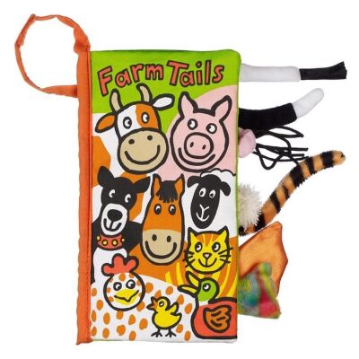 Jellycat Bez Kitap Farm Tails - 1