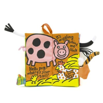 Jellycat Bez Kitap Farm Tails - 2