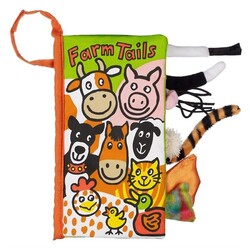 Jellycat Bez Kitap Farm Tails - Thumbnail