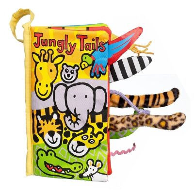 Jellycat Bez Kitap Jungle Tails - 1