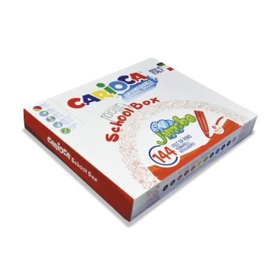 Carioca Jumbo Süper Yıkanabilir Keçeli Boya Kalemi 144'Lü - 2