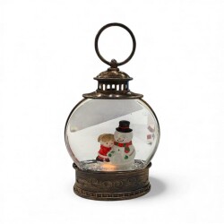 Kar Küresi Fener Şeklinde Plastik - 2