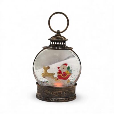 Kar Küresi Fener Şeklinde Plastik - 4