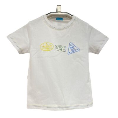 Karamela Erkek Çocuk Kısa Kollu T-Shirt Tabelalar - 1