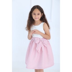 Karamela Kız Çocuk Elbise İnci - Thumbnail