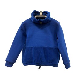 Karamela Polar Garnili Dik Yaka Sweatshirt - Karamela
