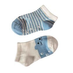 Katia 2 Li Paket Sevimli Hayvan Desenli Bebek Step Çorap 12501B1001 - 3