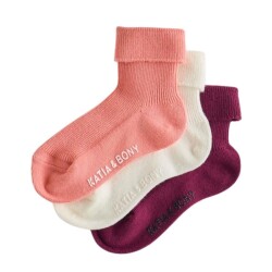 Katia 3'lü Paket Çocuk Soket Çorap 12401G2232 - Katia