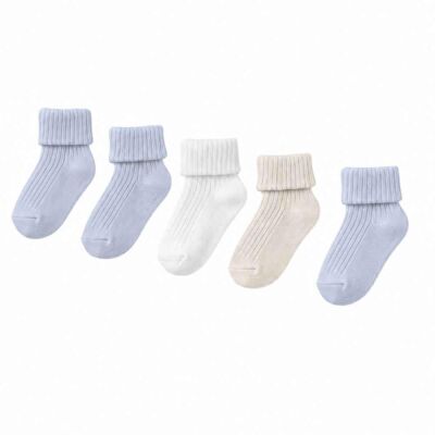 Katia 5'li Paket Erkek Bebek Soket Çorap 12501G1015 - 2