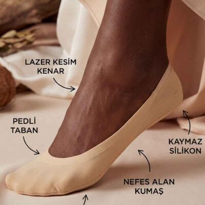Katia Pedli Kadın Görünmez Çorap 12501W3015 - 9