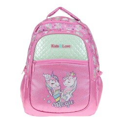 Kaukko Kids&Love Sırt Çantası Kapitone Unicorn - Kaukko