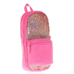 Kaukko Magical Junior Bag Kalem Çantası Pullu Pembe - 1
