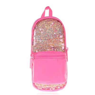 Kaukko Magical Junior Bag Kalem Çantası Pullu Pembe - 2
