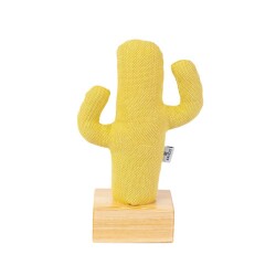 Kayigo Cactus Lavanta Dolgulu Notluk Sarı Ahşap - Kayigo