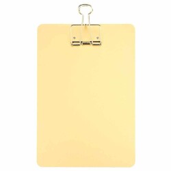 Kayigo Tiny Alüminyum A4 Clipboard Gold - 3