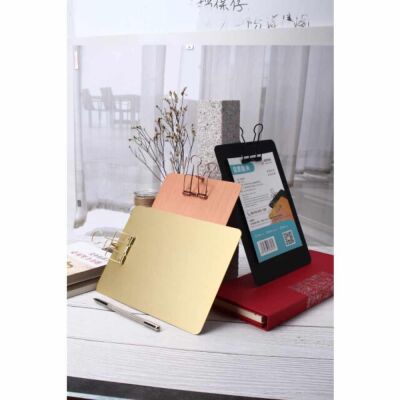 Kayigo Tiny Alüminyum A4 Clipboard Siyah - 2