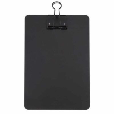 Kayigo Tiny Alüminyum A4 Clipboard Siyah - 1