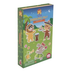 Keçe Aktivite Seti Jungle Paty - 1