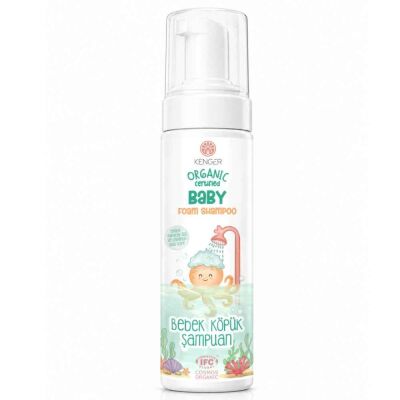 Kenger Organik Bebek Köpük Şampuan 200 ml - 1