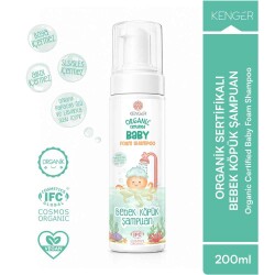 Kenger Organik Bebek Köpük Şampuan 200 ml - 2