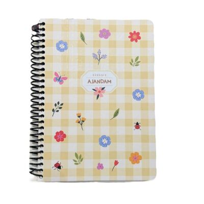 Keskin 17x24 Sert Kapak Spiralli Süresiz Ajandam - 3